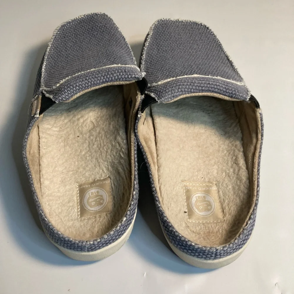 Gecko Man Walk Hero Arch Support Indoor Outdoor Slipper House Shoe Walking 9.